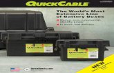 QuickCable.com The World’s Most Extensive Line of Battery Boxes · 2014-11-18 · The World’s Most Extensive Line of Battery Boxes ... 2 3 The World’s Most Extensive Line ...