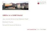 UMA’s in a SAM World - Conference Organiser African … · UMA’s in a SAM World ... most appropriate distribution channels ... appetite if the UMA responsible for this aspect