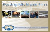 Putting Michigan First - SOM - State of Michigan Michigan First.....3 Toyota Technical Center.....4 Savings.....5 Operating Efﬁ ciently ... “We owe our success to a four-pronged