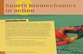 Sports biomechanics 6in action - Pearson Education · Sports biomechanics 6 ... a list of the factors (e.g. shot accuracy, saves, headers, ... a unique performance criterion in the
