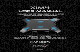 XIM4xim.tech/wp-content/uploads/2016/12/XIM4-User-Manual.pdf · Game on your Xbox One, PlayStation 4, Xbox 360, ... For phones/tablets, search and download XIM4 Manager from your