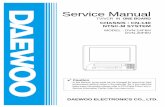 Service Manual - Diagramasde.comdiagramasde.com/diagramas/otros2/Daewoo DVN-14F6N... · Service Manual TV/VCR IN ONE BOARD CHASSIS : CN-140 NTSC-M SYSTEM MODEL : DVN-14F6N DVN-20F6N