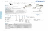 AS Speed Controller - Industrial Bearing Distributors Control 1502 Series AS Speed Controller Speed Controller with One-Touch Fitting Series AS Features Applicable tubing O.D.: …