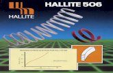 allsealsinc.comallsealsinc.com/pdf2/Hallite Seals.pdf · HALLITE To meet the ever increasing demand of todays hydraulic user for consistent dry rod sealing in all applications, Hallite