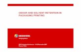 odour and solvent retention in packaging printing era ... · For EU Countries: Regulation ... Typical application advertisments free samples of perfume. ... odour and solvent retention