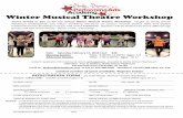 Winter Musical Theatre Workshop - Derby Dinner Playhouse professionals, the 3-hour workshop will focus on various musical theatre skills and explore material from the roadway musical,