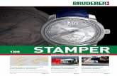 Stamper - BRUDERER Stanzautomaten · Project: Jens Ellensohn ... used or a fixed stamping depth, the load on the machine is significantly less – and, naturally, ... automatic stamping