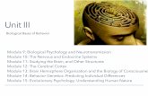 Unit III - Weeblymrsyopsychology.weebly.com/uploads/9/3/1/7/9317682/unit_iii... · Unit III Biological Bases of Behavior Module 9: Biological Psychology and Neurotransmission Module