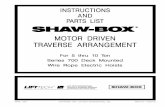 INSTRUCTIONS AND PARTS LIST SHAW-BOX Rope Electric Hoists. Page 2 12578 Figure A. ... For information regarding attaching, ... chain or rope should be kept vertical to avoid swinging