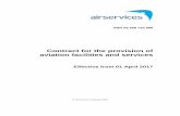 Contract for the provision of aviation facilities and services · Contract for the provision of aviation facilities and services . ... something other than 10%, ... to Us at the following