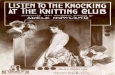 TO THE KNOCKING ThE KNITTING @LUB - Featuredspeccoll.library.arizona.edu/collections/vaudeville/wp-content/... · That Pecious Little Thing Called " Love" Somebody Knows Sacramento