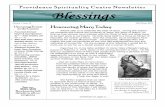 Providence Spirituality Centre Newsletter Blessingsmedia.providence.ca/pdf/spirituality/Blessings_10_Fall-Winter_2010.pdf · ity” — John Graden, ... At the time the Emmaus Path
