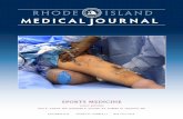 SPORTS MEDICINE - Rhode Island Medical .SPORTS MEDICINE GUEST EDITORS ... The Warren Alpert Medical