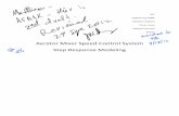 Aerator Mixer Speed Control System Step Response Modelingchem.engr.utc.edu/.../3280-Green/...Step-Response-Modeling-Report.pdf · Aerator Mixer Speed Control System Step Response