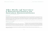 The Role of Service Characteristics in Service Innovationsnjb.fi/wp-content/uploads/2016/01/Lehtinen_3-15.pdf · ars (e.g., Lovelock & Gummesson, 2004; Vargo & Lusch, 2004a; 2004b)