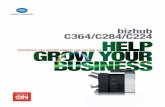 bizhub C364/C284/C224C364+Brochure.pdf.pdfbizhub MarketPlace, ... and a scanner with enhanced dynamic range enable your ... and do it faster. The bizhub C364/C284/C224 also incorporate