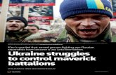 REUTERS/VALENTYN OGIRENKO/FILES Kiev is worried …graphics.thomsonreuters.com/15/07/UKRAINE-CRISIS:... · 2016-06-03 · Ukraine struggles to control maverick battalions ... ists