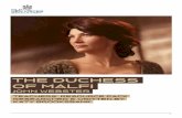 The Duchess of Malfi - Amazon Web Services · Designing The Duchess of Malfi ... 1610 – The Devil’s Law Case MAY have been ... 1662/68/72 – The Duke’s Company of female actors