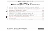 Section 4 Underground Service - Snohomish County PUD · Section 4. Underground Service ElEctrical SErvicE rEquirEmEntS New: 10/90 Revised: 03/30/2015 Page 4 - 5 Section 4 Illustrations