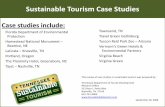 Sustainable Tourism Case Studies - Texas A&M Universityertr.tamu.edu/files/2012/09/Sustainable-Case-Studies-September... · Case Studies: Sustainable Destinations Townsend, TN Designated