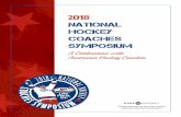 2018 NATIONAL HOCKEY COACHES SYMPOSIUM · Jim Corsi St. Louis Blues ... Hall of Fame Player Lou Vairo Former NHL, Olympic & National Team Coach ... Cardholder Signature: ...