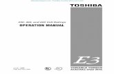 230, 460, and 600 Volt Ratings 460, and 600 Volt Ratings efesotomasyon.com -Toshiba inverter,drive,servo,plc . Toshiba E3 inverter user manual. TOSHIBA. i IMPORTANT NOTICE. The instructions