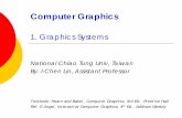 Computer Graphics - caig.cs.nctu.edu. Computer Graphics 1. Graphics Systems National Chiao Tung