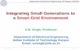 Integrating Small Generations to a Smart Grid Environment · Integrating Small Generations to a Smart Grid ... Wide area monitoring and control systems ... Reduce Integration & IT