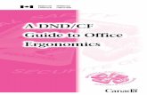 A DND/CF Guide to Office Ergonomics - cfmws.com · eye strain, headache and other conditions. Injuries and illnesses related to poor ergonomic conditions can be prevented by making