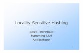 Locality-Sensitive Hashing - The Stanford University InfoLabinfolab.stanford.edu/~ullman/mining/2006/lectureslides/cs345-lsh.pdf · Locality-Sensitive Hashing (LSH) can be carried