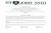 THANKSGIVING PRAYER - ecsd.net Newsletter... · We would like to thank all our parents and parent ... The acronym HERO represents all aspects of what St. John XXIII ... samples of