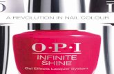 A REVOLUTION IN NAIL COLOUR - opiuk.com revolution in nail colour. shine lasts until you take it off. no light needed shine lasts up to 10 days long-lasting wear soak-free removal