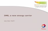 DME, a new energy carrier - World Banksiteresources.worldbank.org/EXTGGFR/Resources/... · 1. DME an energy carrier for a sustainable development Bio Mass DME Transportation fuel