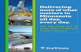 Delivering more of what matters to Minnesota all day ...apps.startribune.com/misc/welcomebook/files/inc/498951147b.pdf · more of what matters to Minnesota all day, every day. Welcome