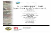 Army BUILDER™ SMS Inventory and Assessment …buildersummit.com/uploads/Army BUILDER SMS Inventory and Assessment...army builder™ sms inventory and assessment guide a10 foundations