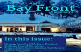 JANUARY 2018 Bay Front · Dianne L. Besso President of Bay Front HOA Photograph by Len Hecker; Cover photograph by Mary Beth Aring. Hope everyone enjoyed the holiday season; ... And
