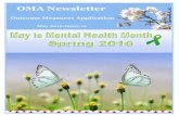 OMA Newsletter - Los Angeles County, Californiafile.lacounty.gov/SDSInter/dmh/245508_OMANewsletterMay2016-Final… · utilize Mental Health Services Act (MHSA) program outcomes at
