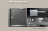 FSB International Perfection in Detail - New Lock … International Perfection in Detail . fsb-worldwide.com 1 Table of contents 2 Products ... lecturers was graphic artist Otl Aicher,