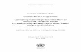 Counter Piracy Programme Combating maritime piracy …€¦ · UNITED NATIONS OFFICE ON DRUGS AND CRIME Vienna In-depth evaluation of the Counter Piracy Programme Combating maritime