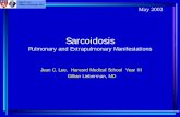 Title of Presentation - Lieberman's eRadiologyeradiology.bidmc.harvard.edu/LearningLab/respiratory/jeanLee.pdf · 10. Jean C. Lee Gillian Lieberman, MD. Patient Presentation (cont.)