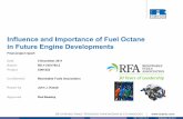 Influence and Importance of Fuel Octane in Future Engine ... · Influence and Importance of Fuel Octane in Future Engine Developments ... economy and greenhouse gas ... Gasoline fuelled