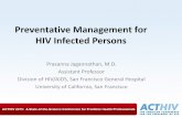 Preventative Management for HIV Infected Persons · preventative management for HIV-infected persons ... Case: H.E. • 50 yo African American man ... STD Screen Syphilis, ...