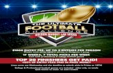 ULTIMATE FOOTBALL CHALLENGE 2018 - …€¦ · ULTIMATE FOOTBALL CHALLENGE 2018 Presented by the Golden Nugget Sports Book Hosted by The Las Vegas Sportsline, airing on ESPN Radio