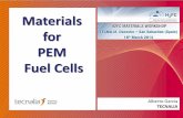 Materials for PEM Fuel Cells - H2FCh2fc.eu/.../H2FC-Materials-WS_PEM_FuelCells_Garcia.pdf · 1. REDUCTION OF COSTS The example of the automotive industry… The cost of fuel cell