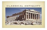 CLASSICAL ANTIQUITY - Powering Silicon Valley · CLASSICAL ANTIQUITY The Greek views of music —such as in Aristotle’s Poetics and ... On an equal-tempered piano, the sum of 7