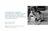 Ann P. Kaiser, PhD - Vanderbilt Kennedy Center Homevkc.mc.vanderbilt.edu/kidtalk/wp-content/uploads/2015/03/...2 Society for Research in Child Development 2015 Including Parents in