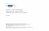 GPP CRITERIA WASTE WATER INFRASTRUCTUREec.europa.eu/regional_policy/sources/consultation/gpp/pdf/draft_eu... · GPP CRITERIA WASTE WATER INFRASTRUCTURE ... CONTENTS 1 Introduction