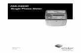 AMI-AS230 Single Phase Meter - Camax UK  · PDF fileAMI AS230 Single Phase Meter Operating & Maintenance Instructions M200 001 2B 5.2009