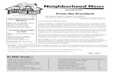 Neighborhood News - jeffersonmanor.orgjeffersonmanor.org/wp-content/uploads/2018/03/2018-Mar-Apr... · Publish a bi-monthly newsletter to spread timely neighborhood news and tips