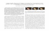 Approximate Structured Output Learning for …cms.brookes.ac.uk/research/visiongroup/publications/2013/...Abstract—Given a face detection, facial feature detection involves localizing